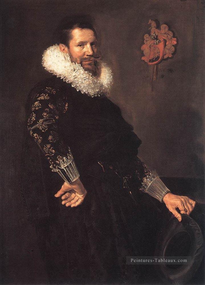 Paulus Van Beresteyn portrait Siècle d’or néerlandais Frans Hals Peintures à l'huile
